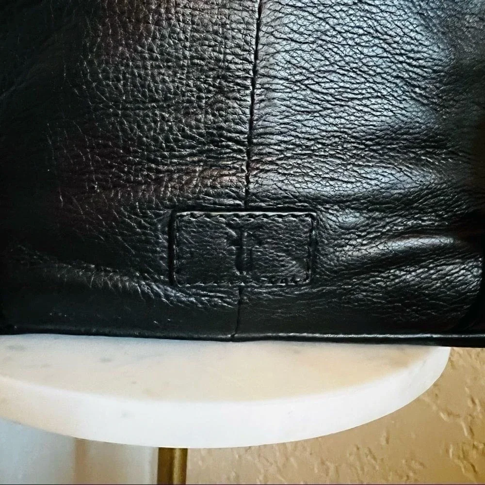 Frye Jade Studded Leather Backpack, ADJUSTABLE Chain/Leather Strap, Black,‎ NWT